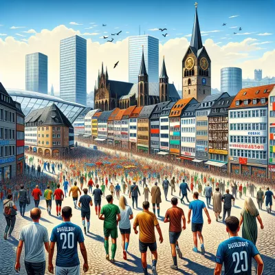 Düsseldorf als Austragungsorte der UEFA Euro 2024