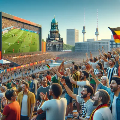 Berlin - Fanfeste und Public Viewing UEFA Euro 2024
