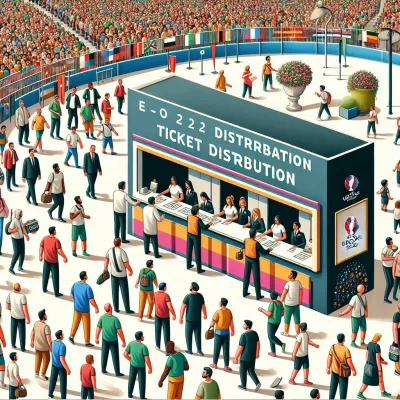 Ticketvergabe bei der UEFA Euro 2024